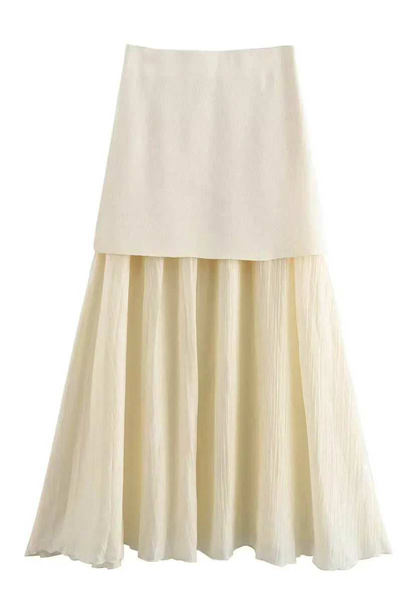 Elegantes Ensemble: Rock & Top Kombination