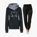 Womenâ€™s two-piece set with long sleeves and trousers