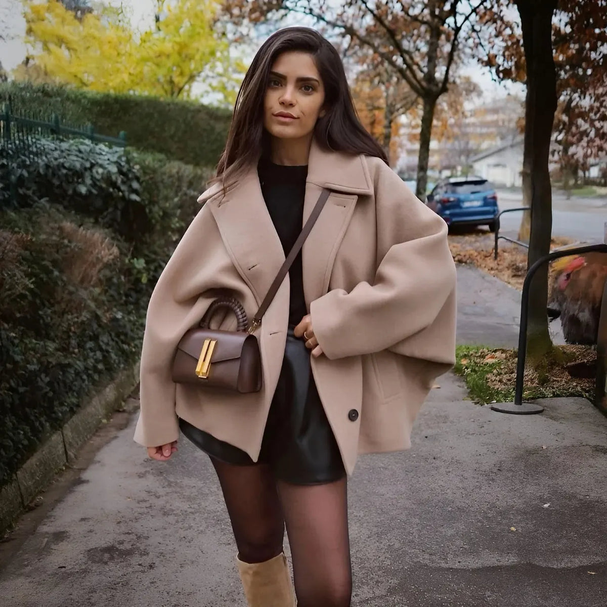 Eleganter Oversized Mantel für jeden Anlass