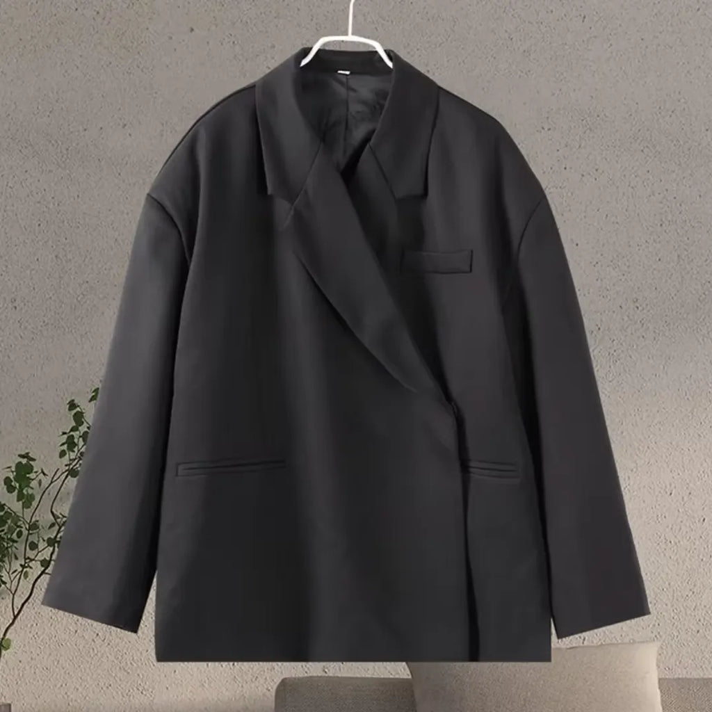 Oversized Trendy Women's Blazer with Long Fit