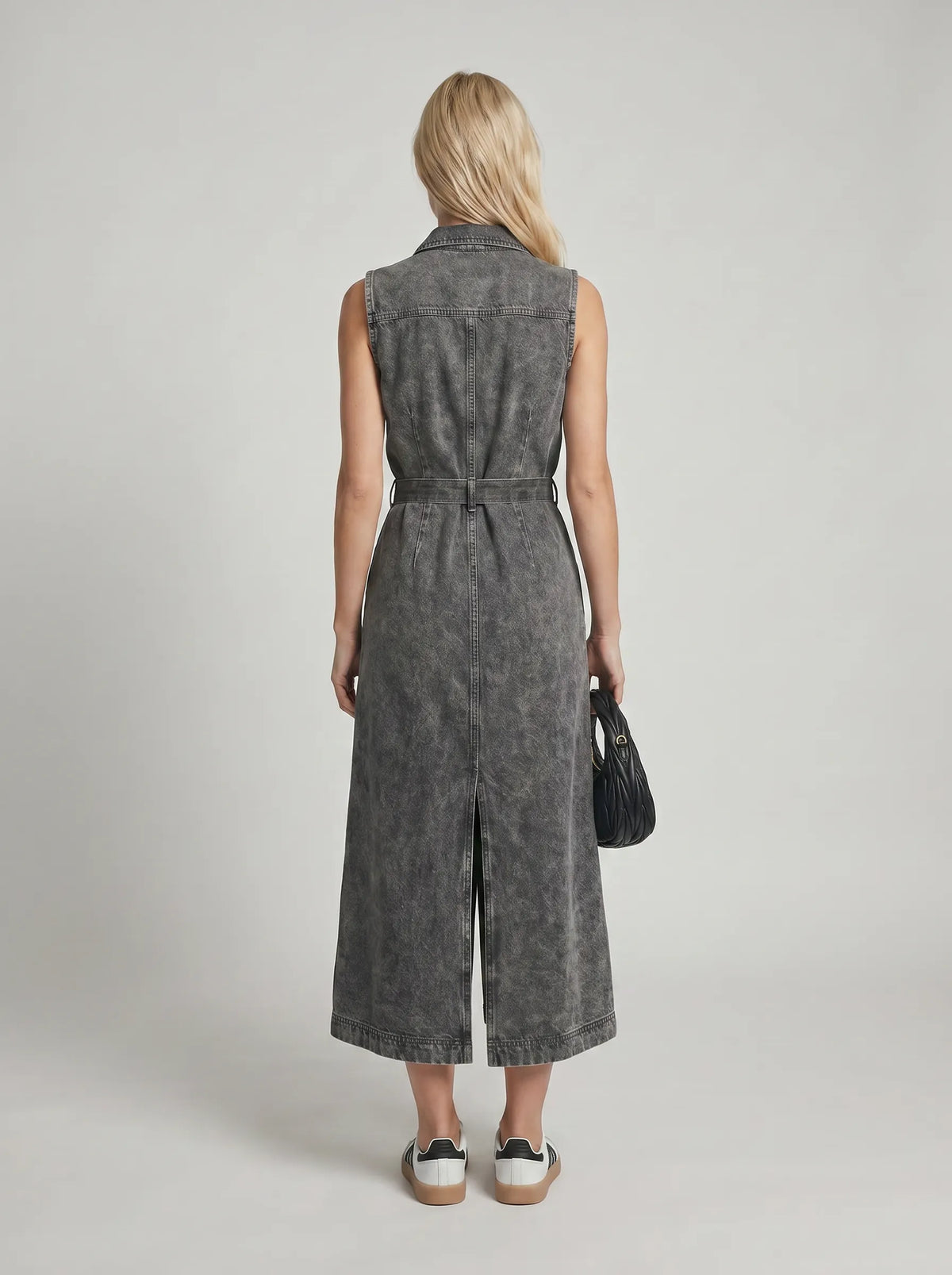 Robe longue en jean Lola