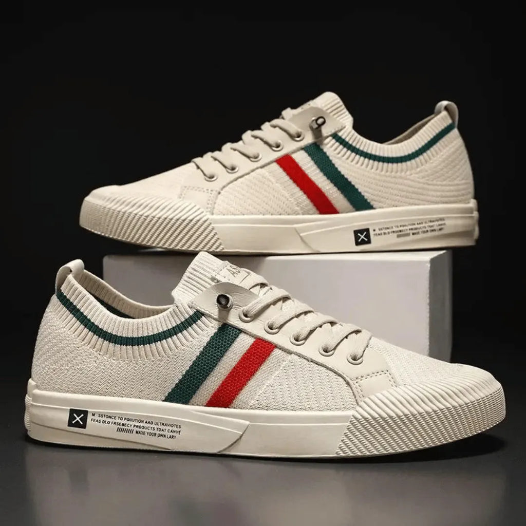 LÃ¤ssige Sneakers Mit Strickmuster FÃ¼r MÃ¤nner