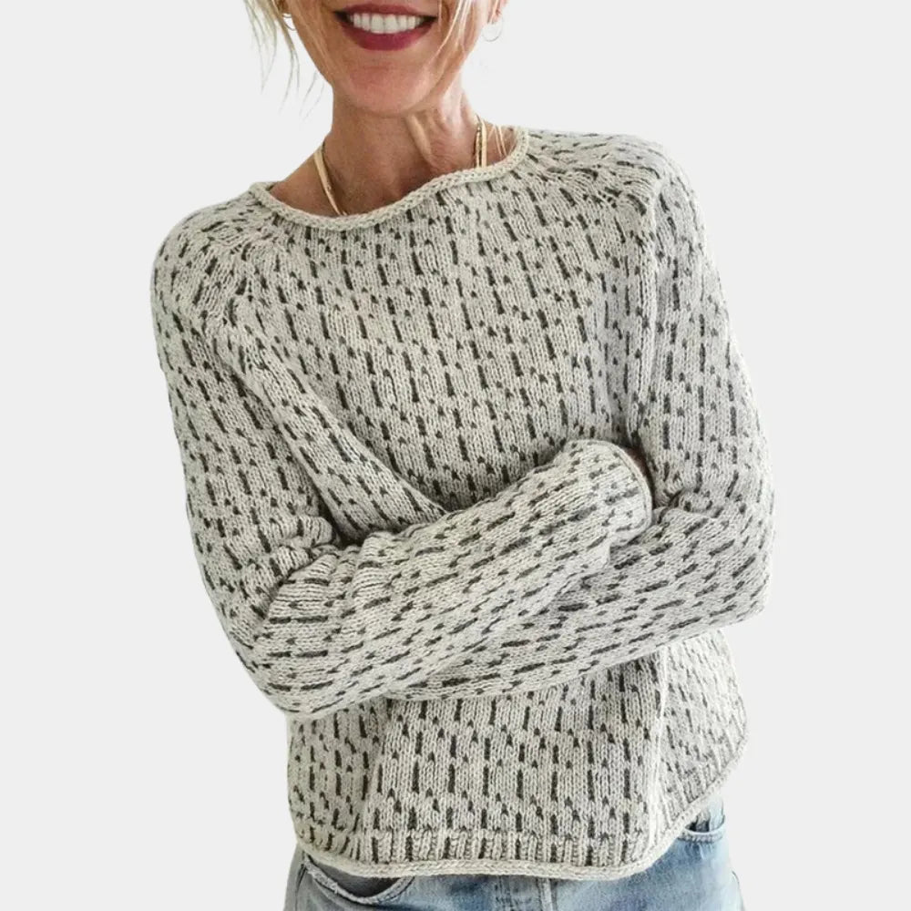 Dames Trui met Ronde Hals voor een Elegante en Stijlvolle Look