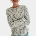 Dames Trui met Ronde Hals voor een Elegante en Stijlvolle Look