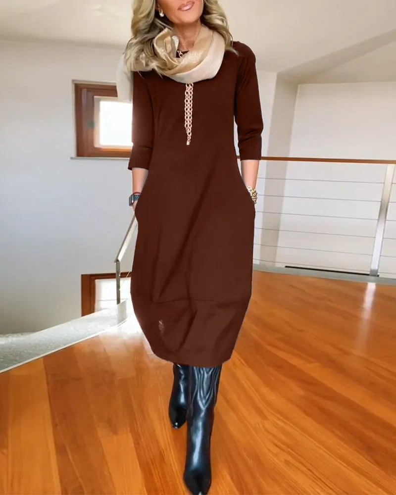 Vibeke - Elegant og komfortabel kjole