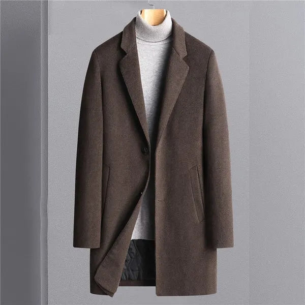 Herrenmantel Eleganter Business Mantel