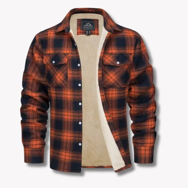 Garth Fleece Karohemd Jacke