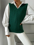 SuÃ©ter Feminino Tricod Cola V Verde