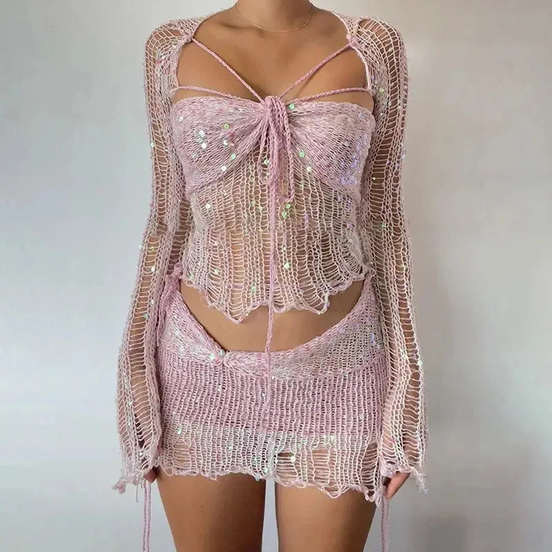 Damen Kleid aus Polyester für Frühling und Sommer
