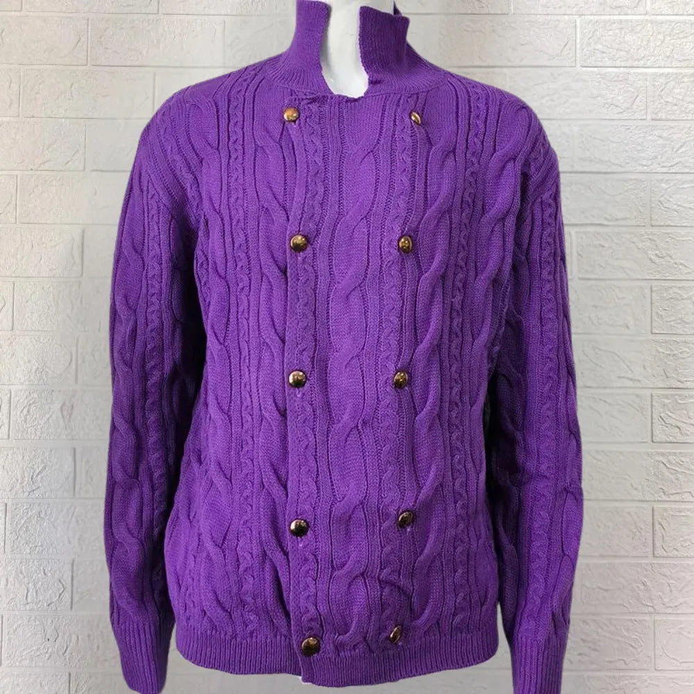 Eleganter Herren Strickjacke
