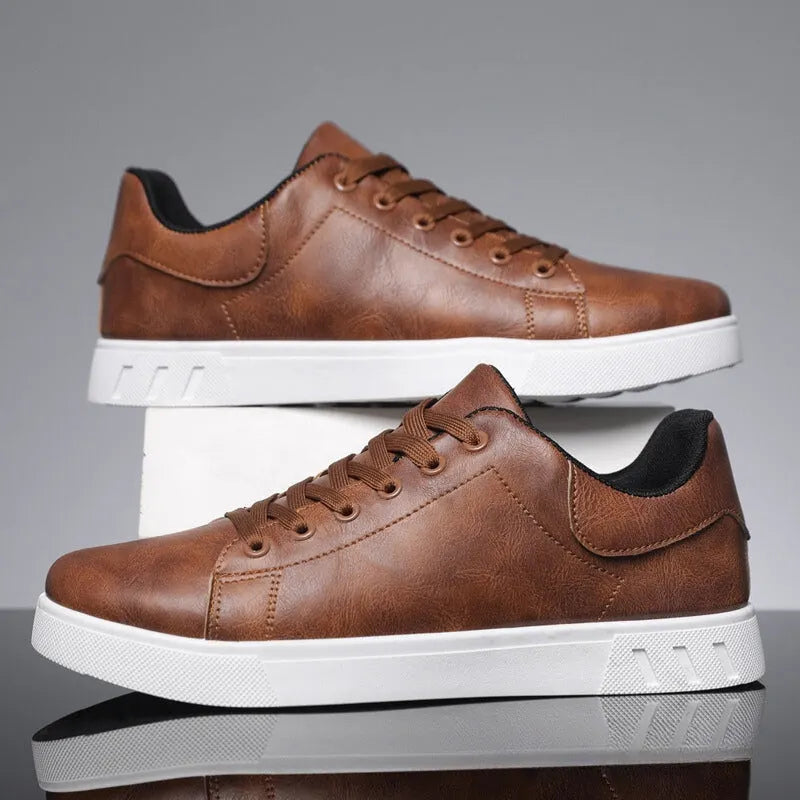 Herren Leder Sneaker