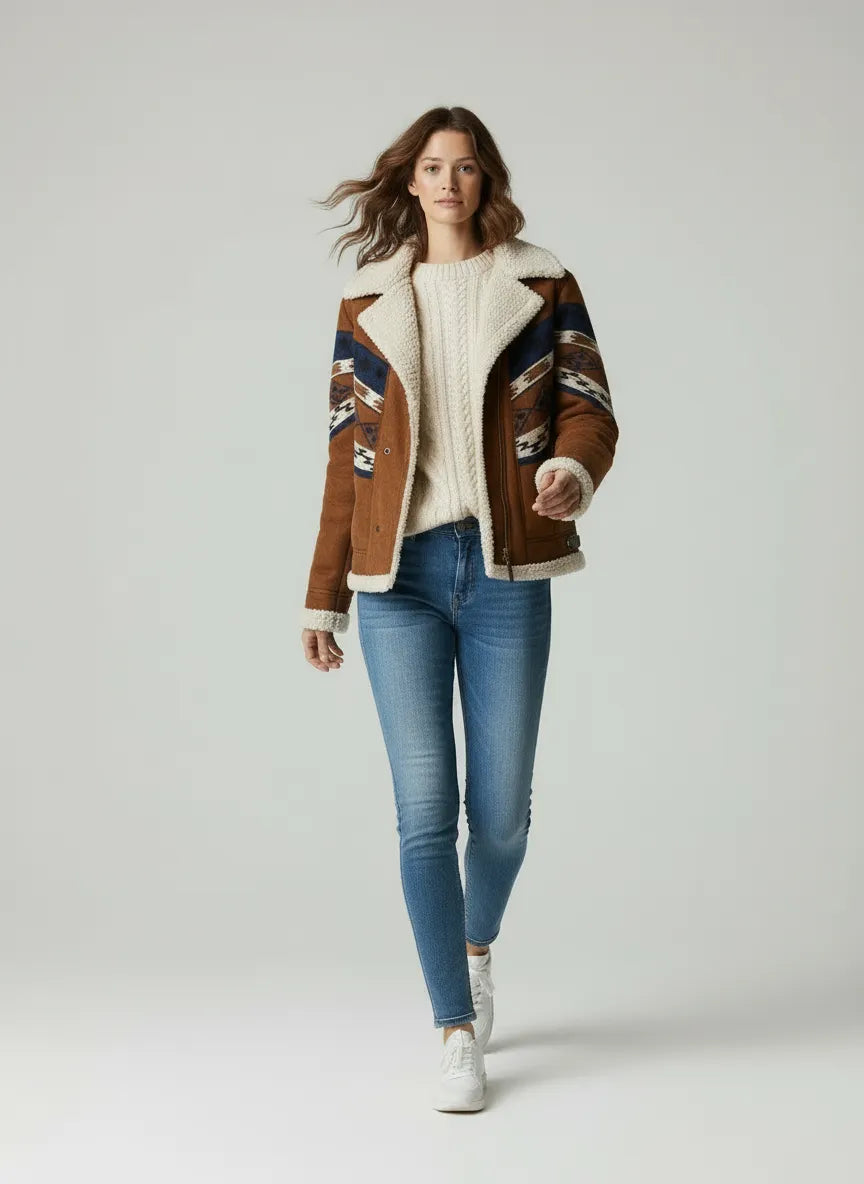 Daisy Timeless Shearling Jacke