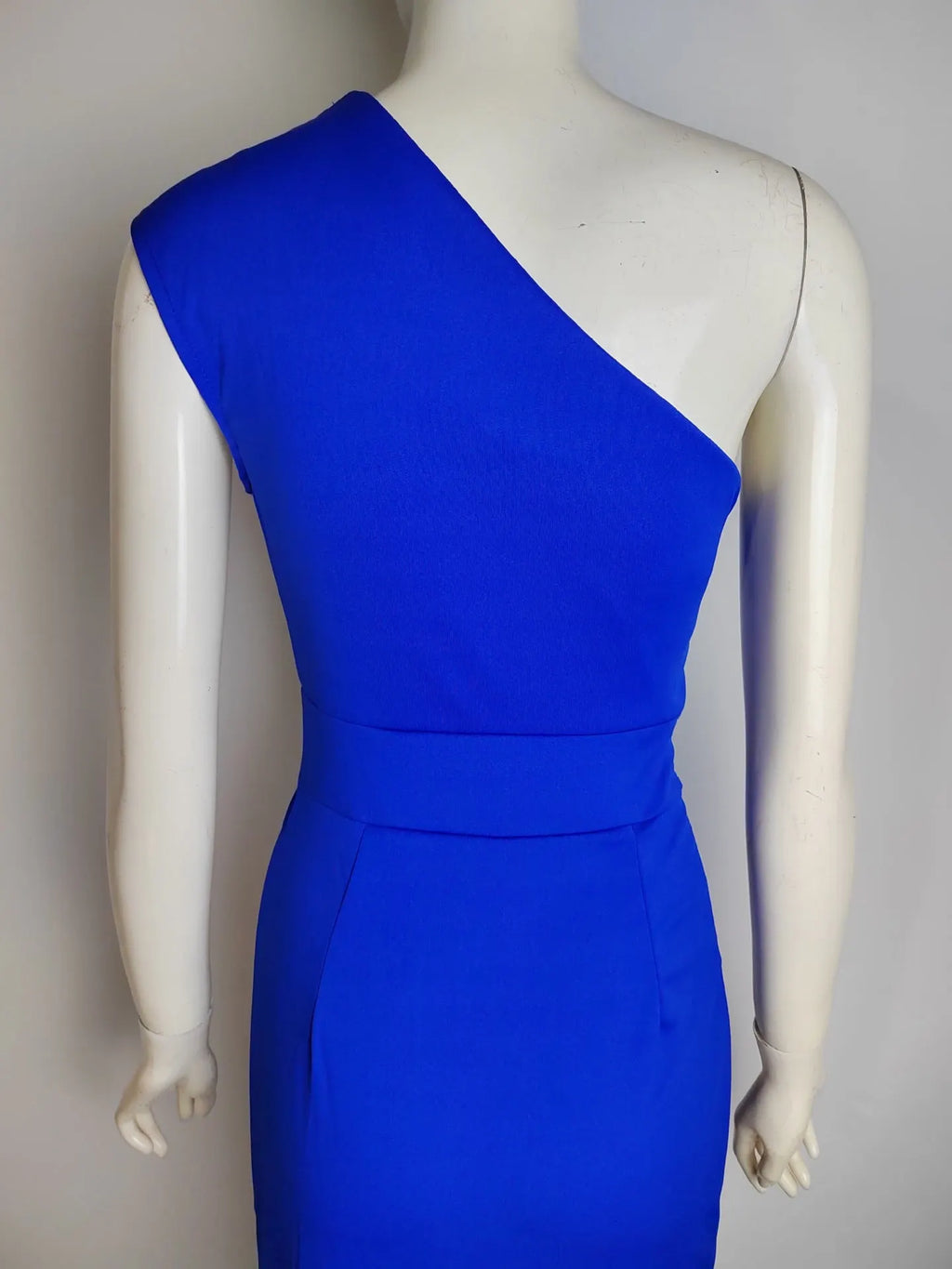 Elegante Formelle Solide Schlitz Asymmetrisch SchrÃ¤g Kragen Abendkleider