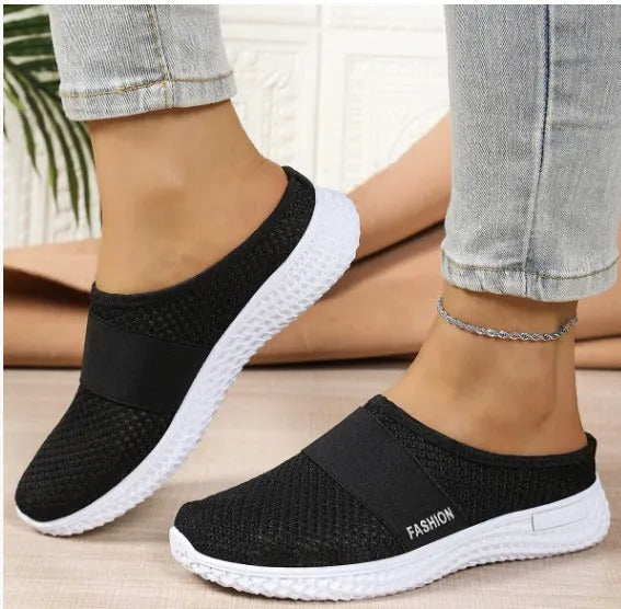 RINA | Slip-On Damensneaker mit Klettverschluss