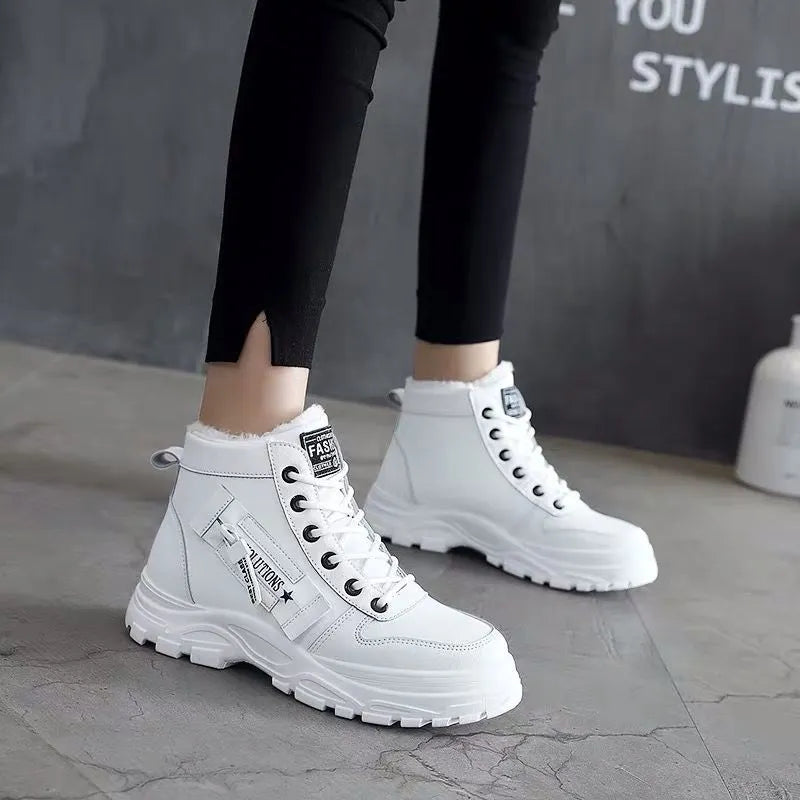 -Mode - Mit Fleece-Wolle gefÃ¼tterte Evolution-Schuhe