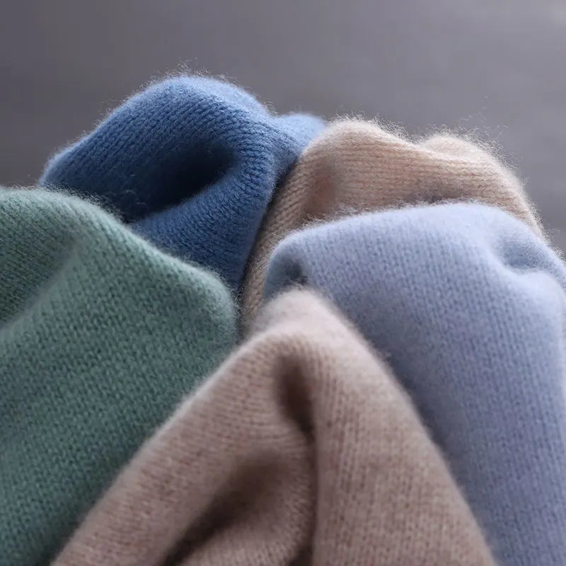 LuxuriÃ¶ser Herren Kaschmir Pullover