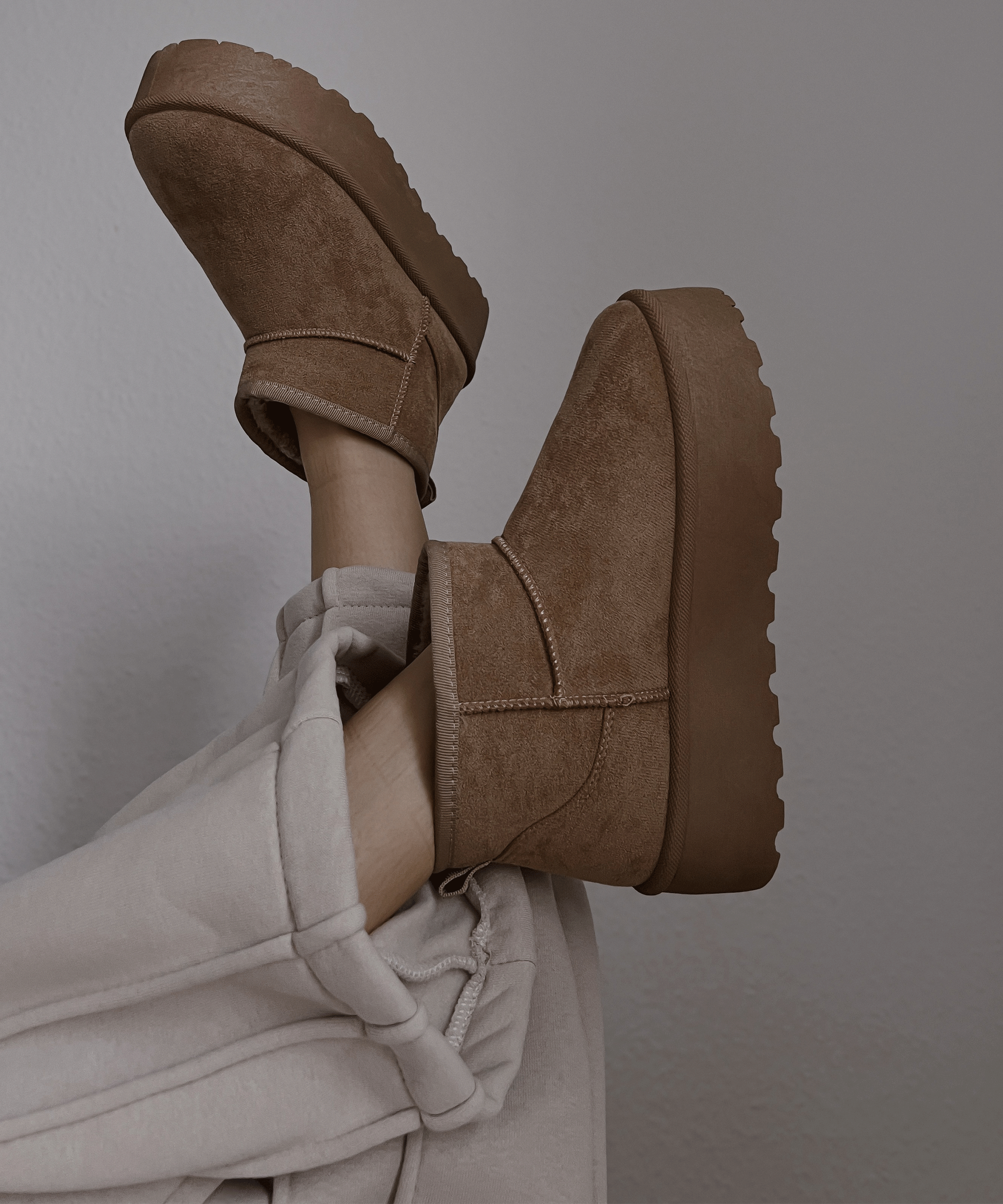 Warm Gevoerde Bruine Boots Dames – Warme Luxe Voor Koude Dagen