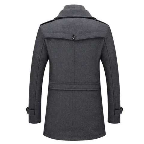 Lange elegante Herrenjacke