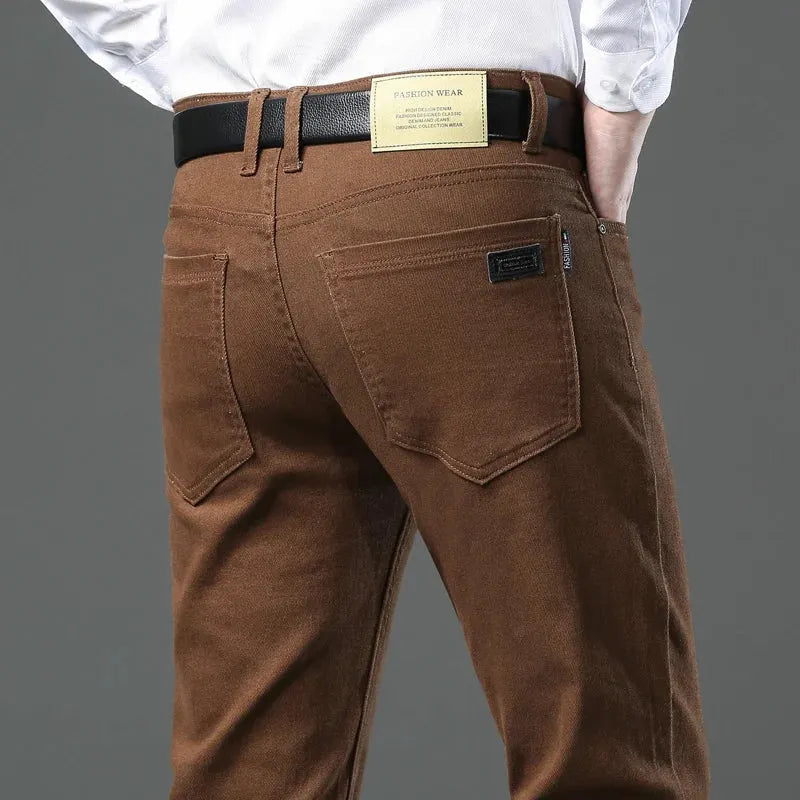 Moderne Stretch Jeans Für Herren