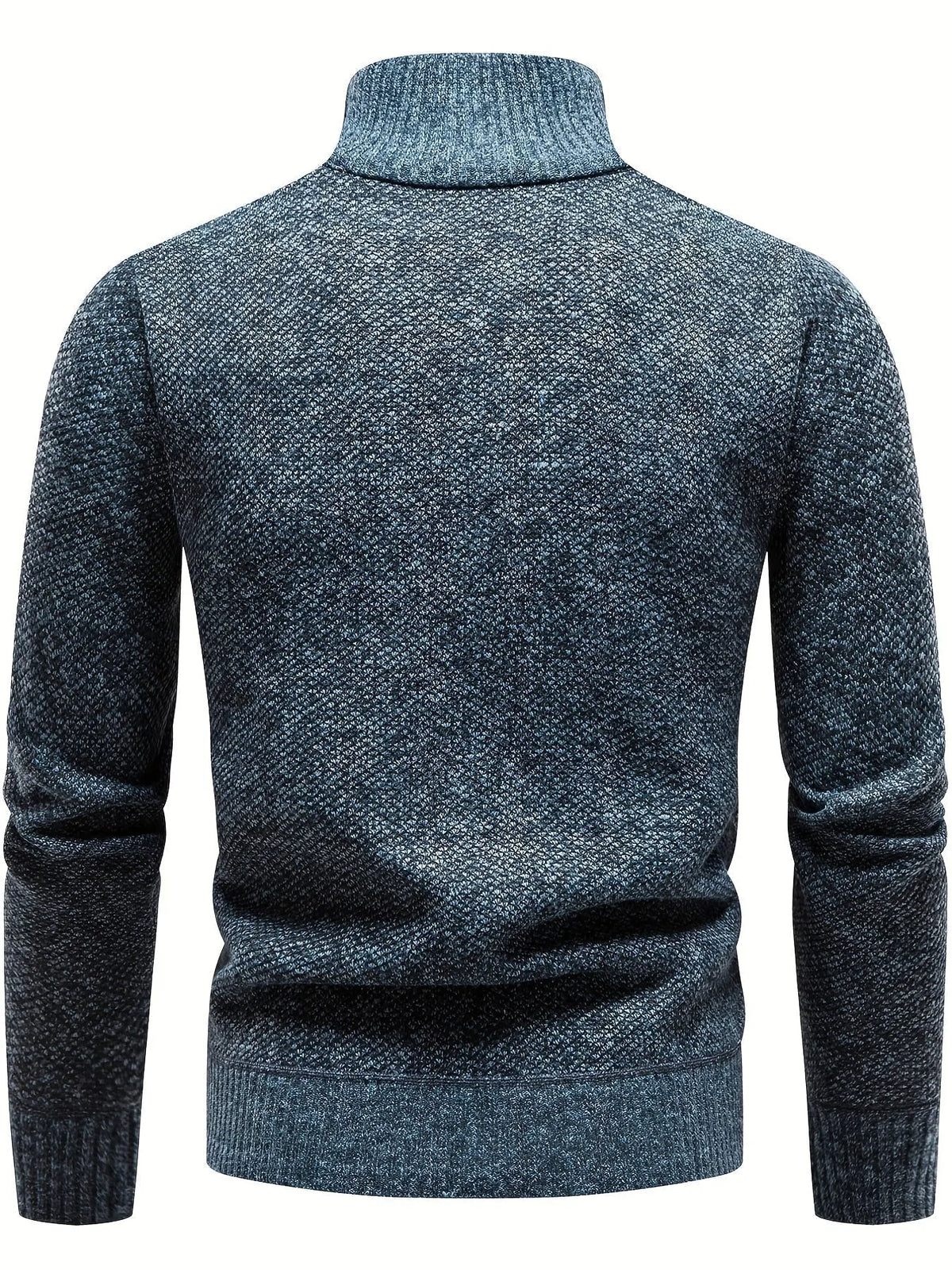 Stilvoller, Lässiger Pullover Mit Halbem Reißverschluss