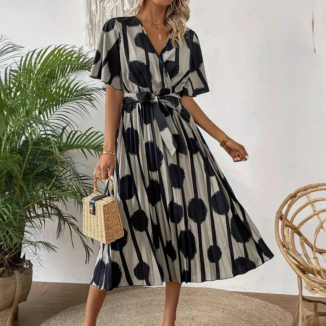 Verspielt Elegantes Kleid mit Punkten