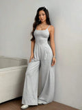 ZINARA | Comfortabele Stretchy Dames Jumpsuit Met Spaghettibandjes – Perfect Voor Casual Looks En Dagelijks Gebruik