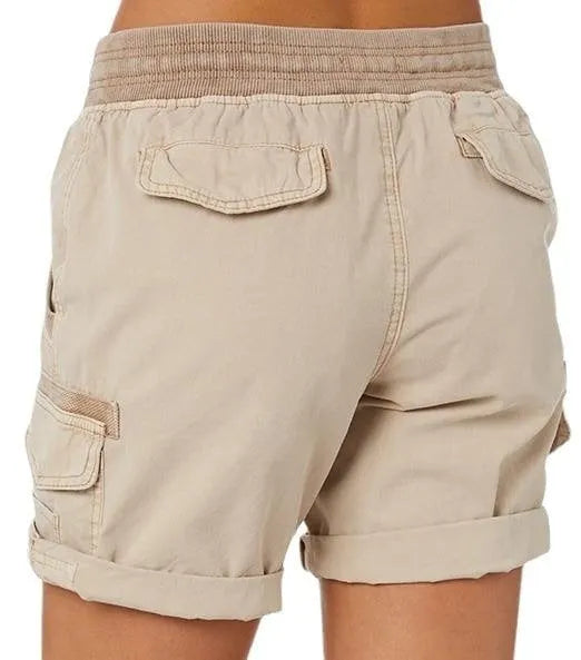 Maggie - Sommershorts med høj talje