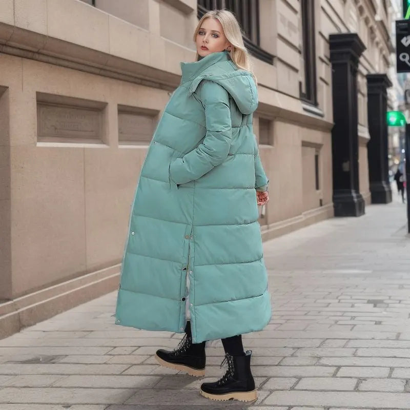 - Langer Wintermantel - Elegant