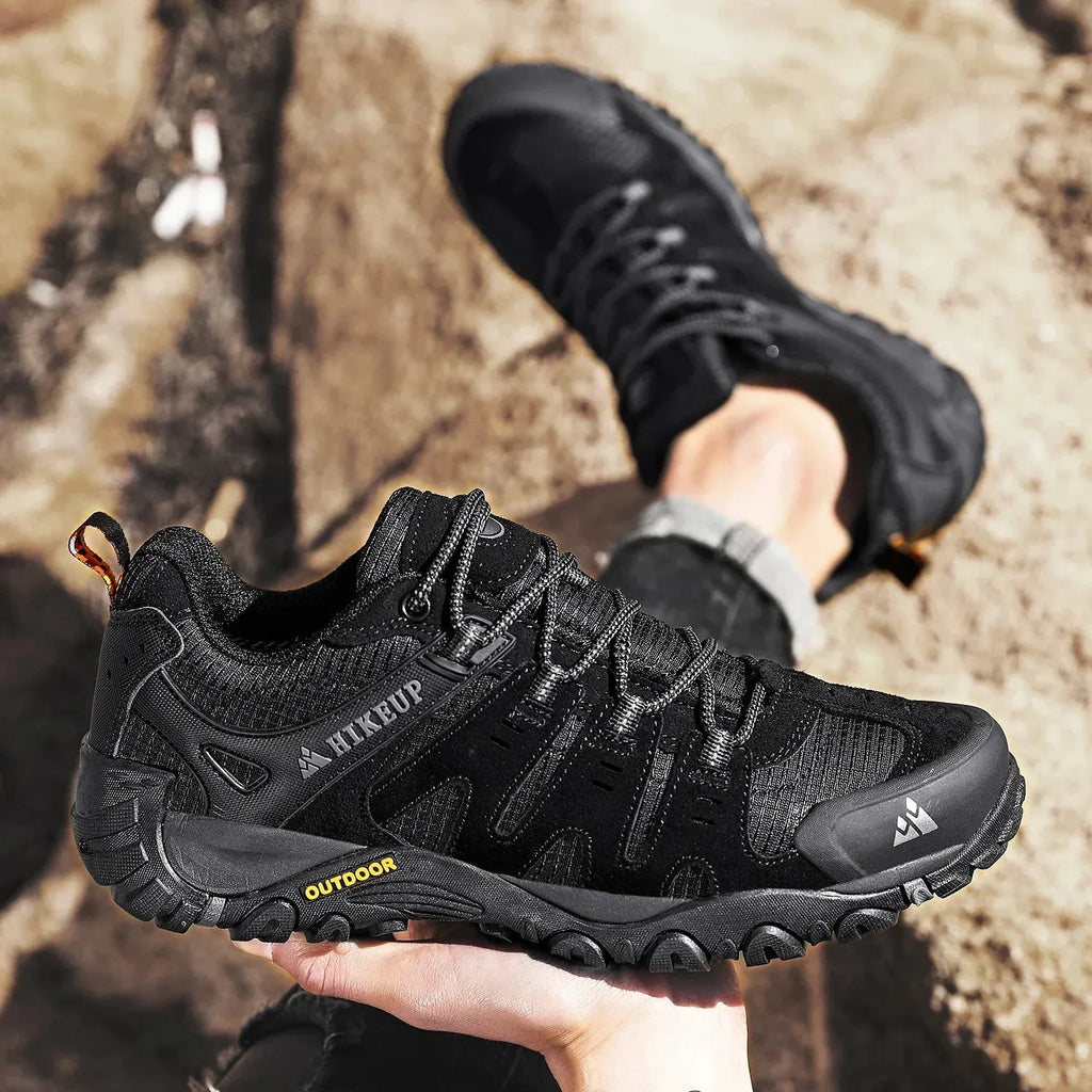 Niedrig Wasserabweisende Wanderschuhe Mit Robuster Sohle Für Herren