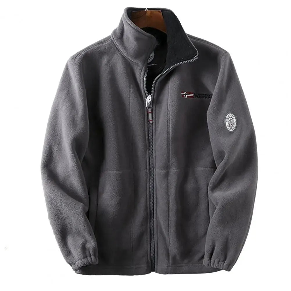 Justin | Wärmende Herren Winterjacke aus hochwertigem Fleece