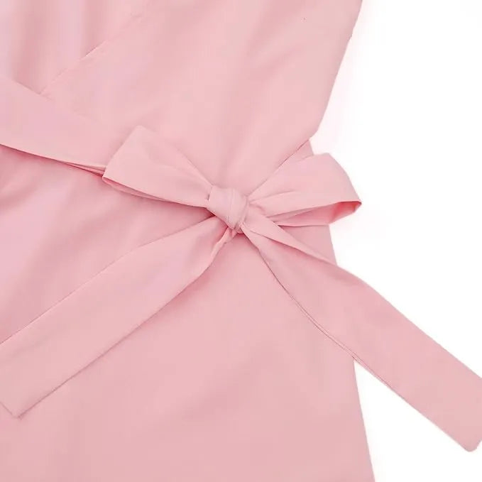 Elegantes Maxikleid fÃ¼r Damen â€“ Ã„rmelloses V-Ausschnitt Abendkleid in Uni-Farben, Langes Kleid fÃ¼r Hochzeit & Sommerfeste