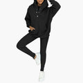 Womenâ€™s Three-Piece Lounge Set with Vest, Long Sleeve Top and Trousers