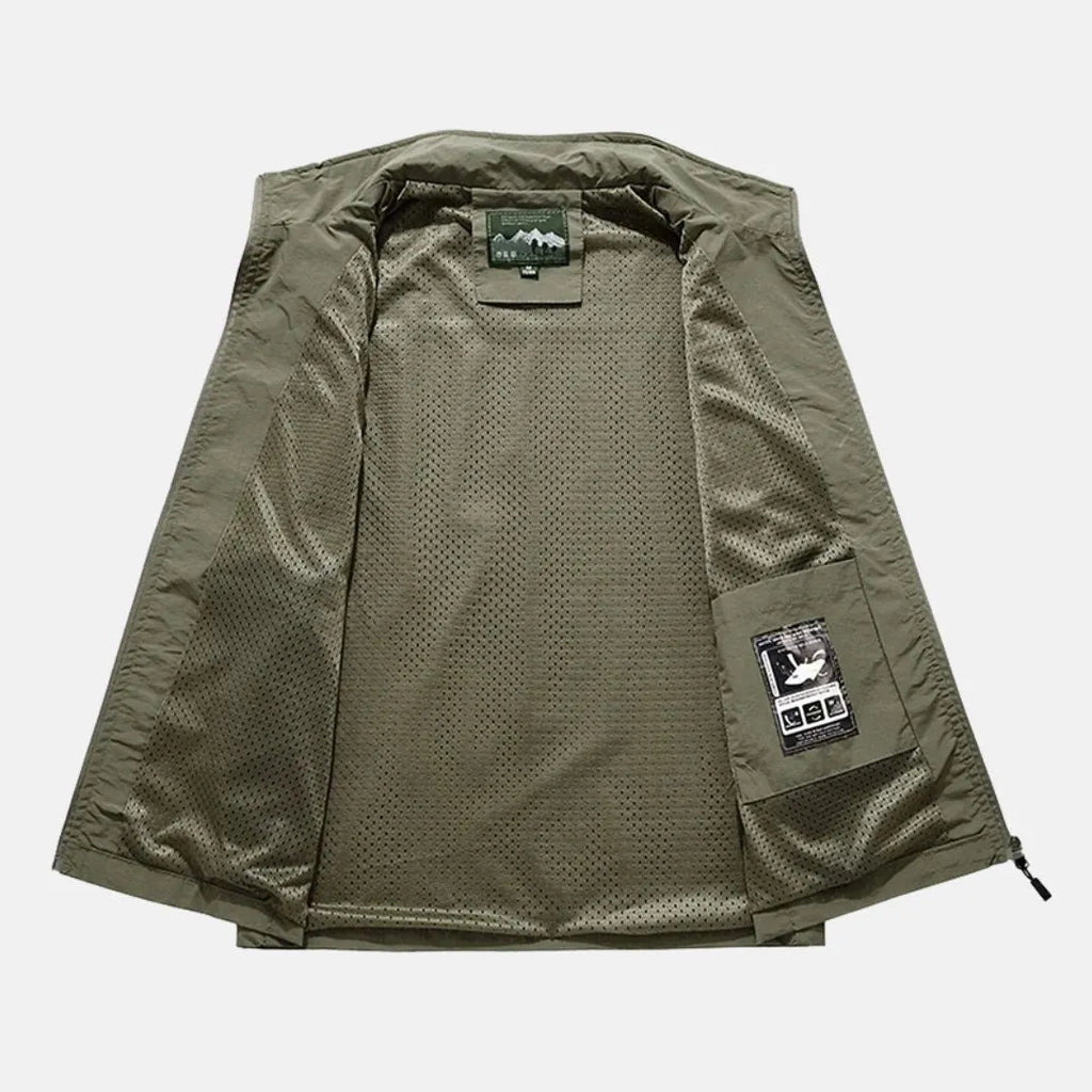 Leicht Multifunktionsweste Mit Taschen FÃ¼r Herren