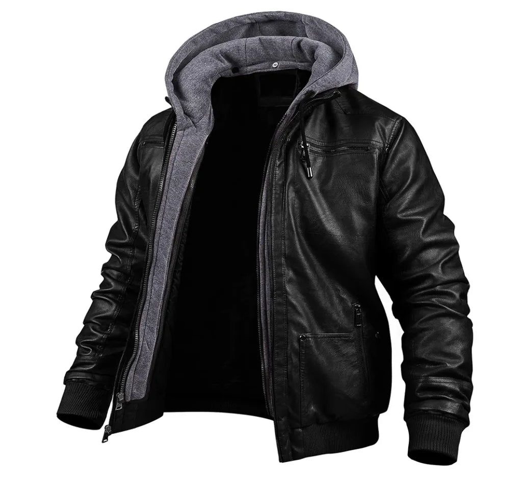 Premium Lederjacke für den Winter für Männer