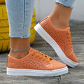 Stylish Women's Sneakers with Airy Perforation