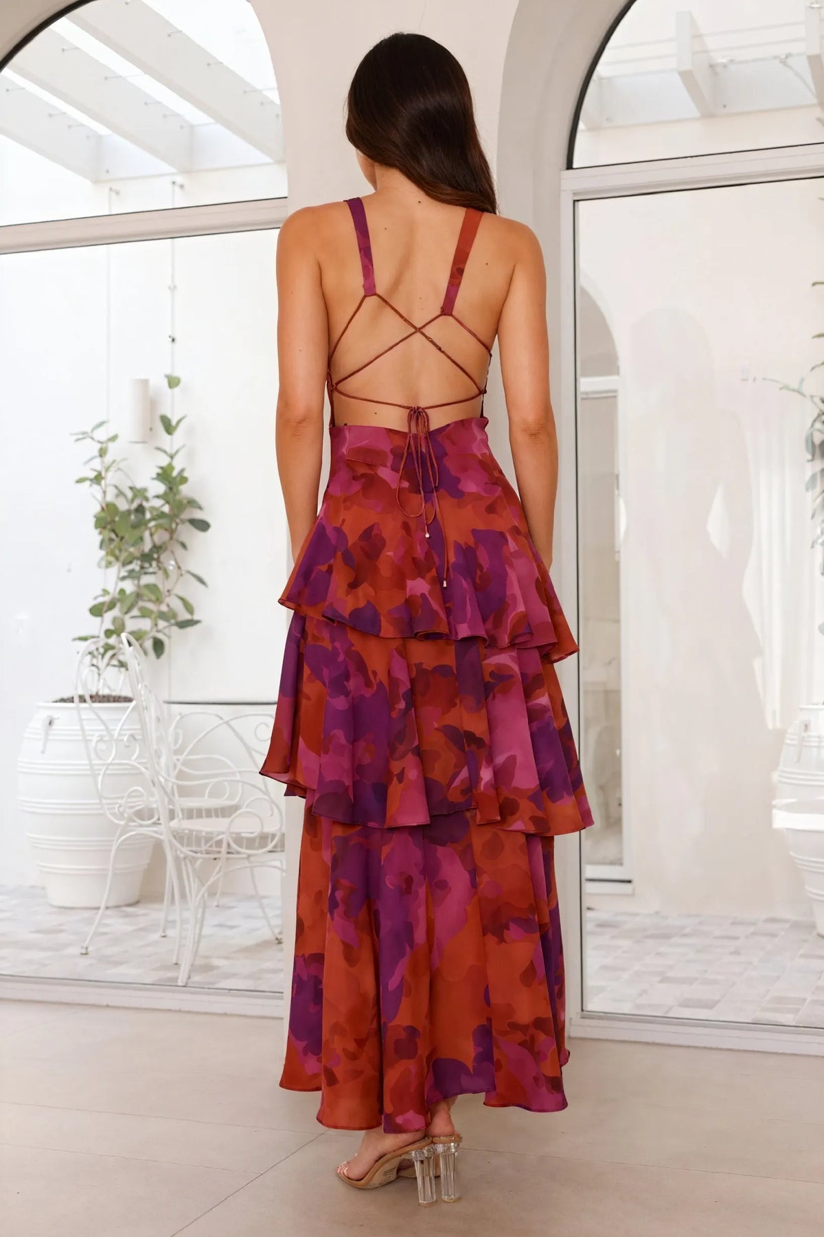 Maxikleid mit femininer Silhouette