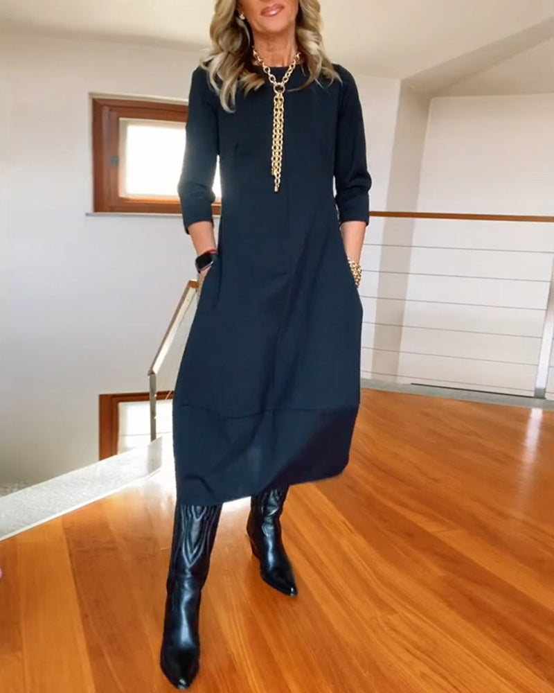 Vibeke - Elegant og komfortabel kjole