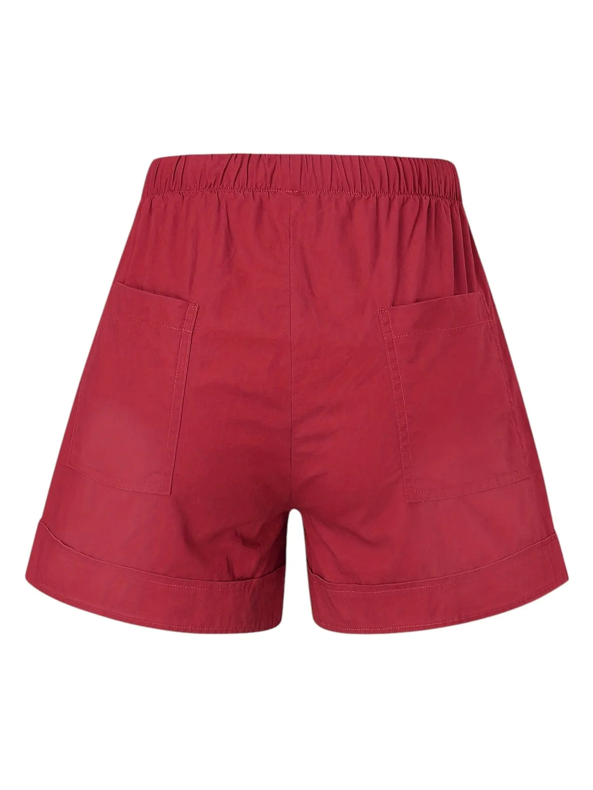 LEONA | Luchtige Dames Zomer Shorts met Elastische Tailleband & Zakken - Luchtig & Zomers