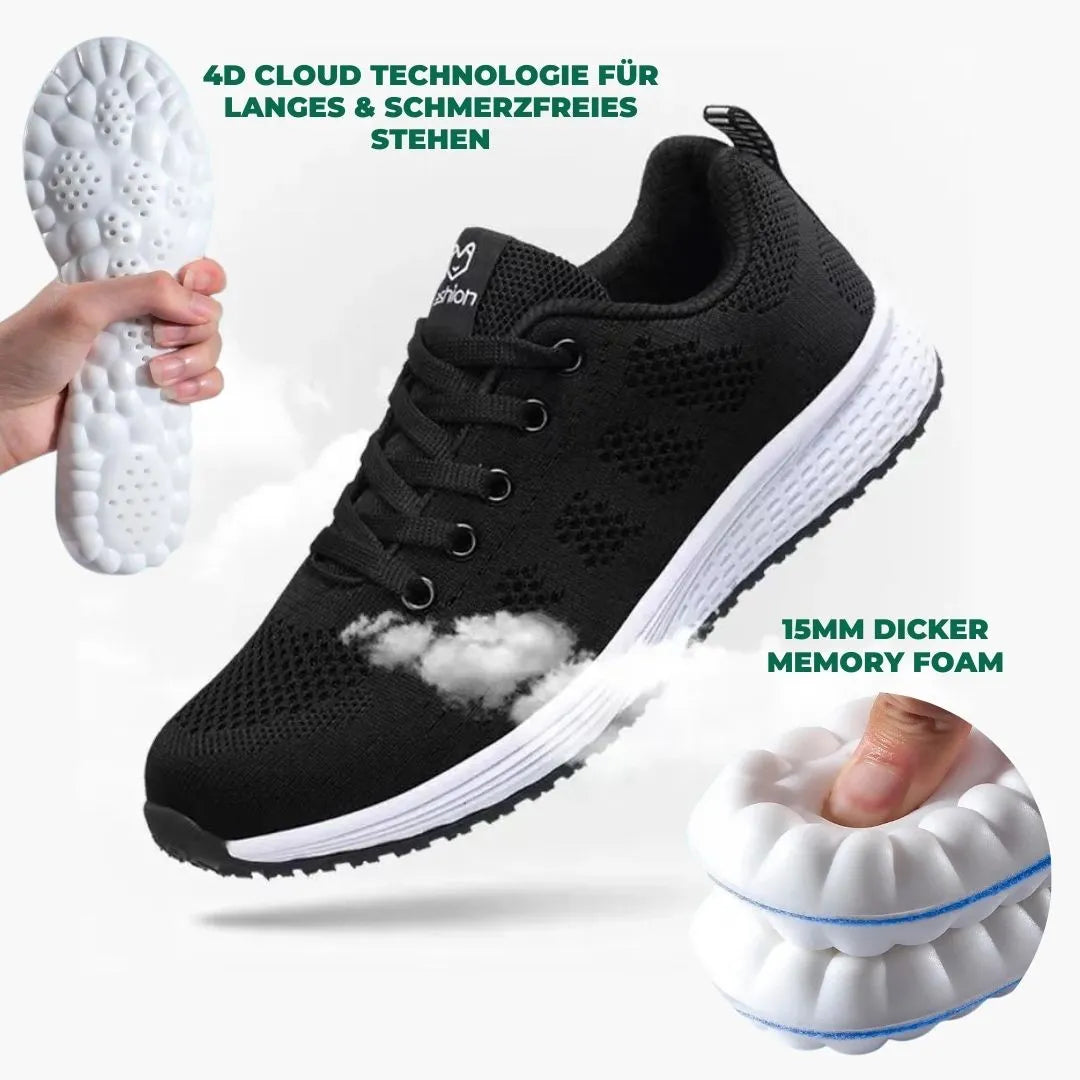 - Leichte, flexible Trainingsschuhe Performance-Sneaker mit gepolsterter Sohle