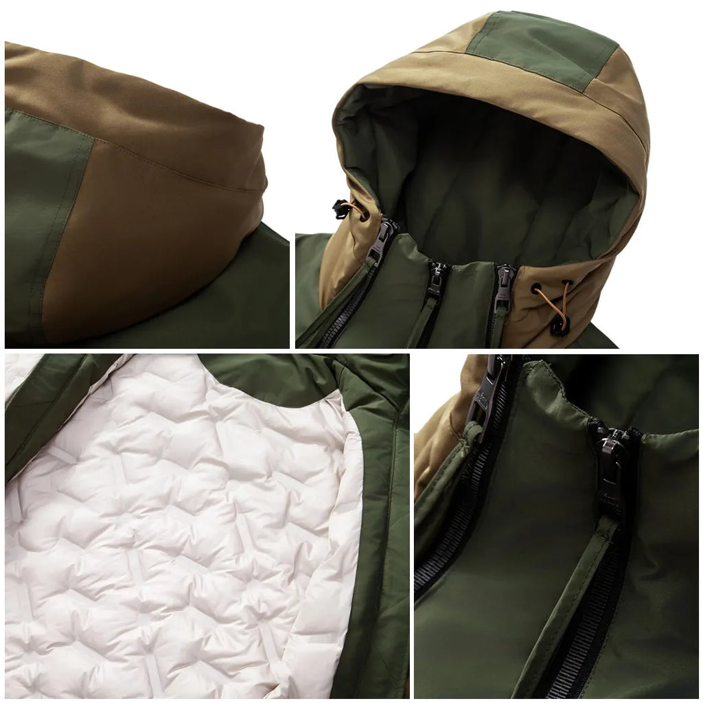 Wasserdichte, Winddichte Daunenjacke