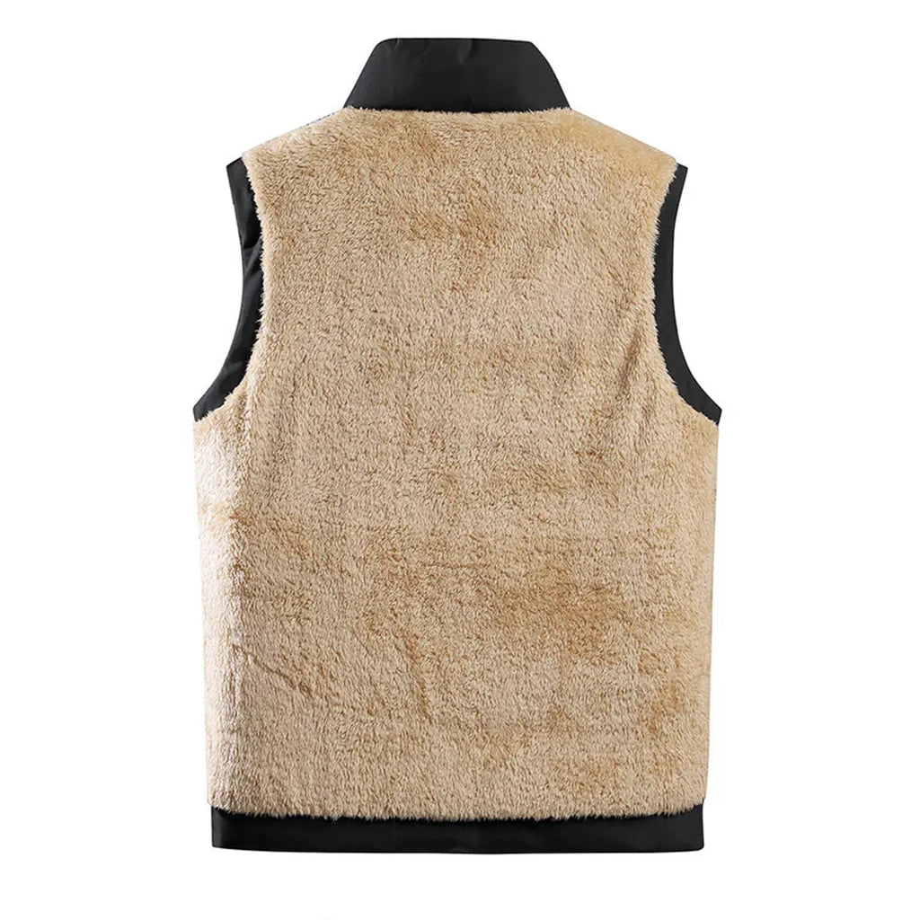 - Warm gefütterte Fleece-Weste