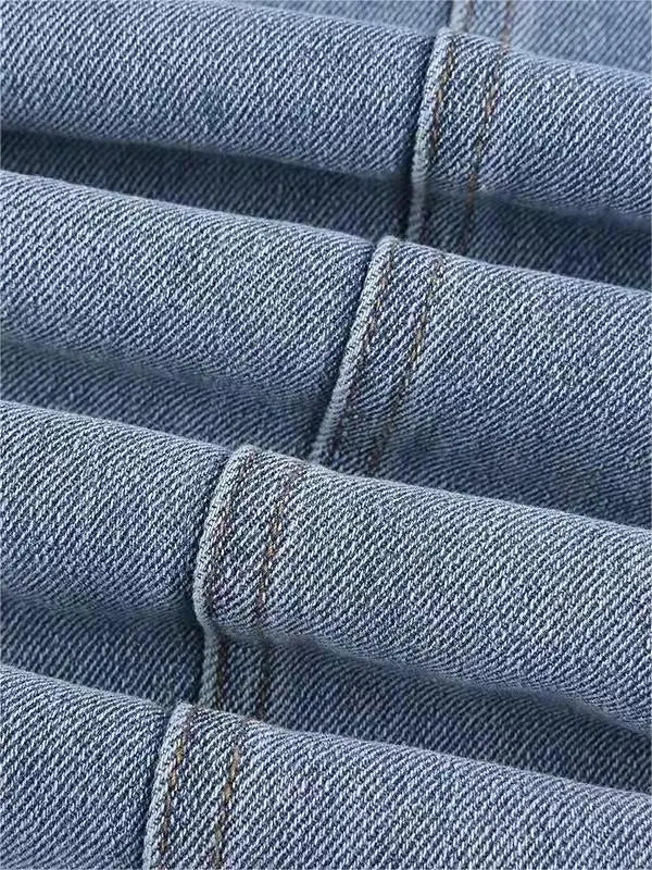 Dames Flare Jeans Met Rode Ster | Vintage Y2K Statement Jeans