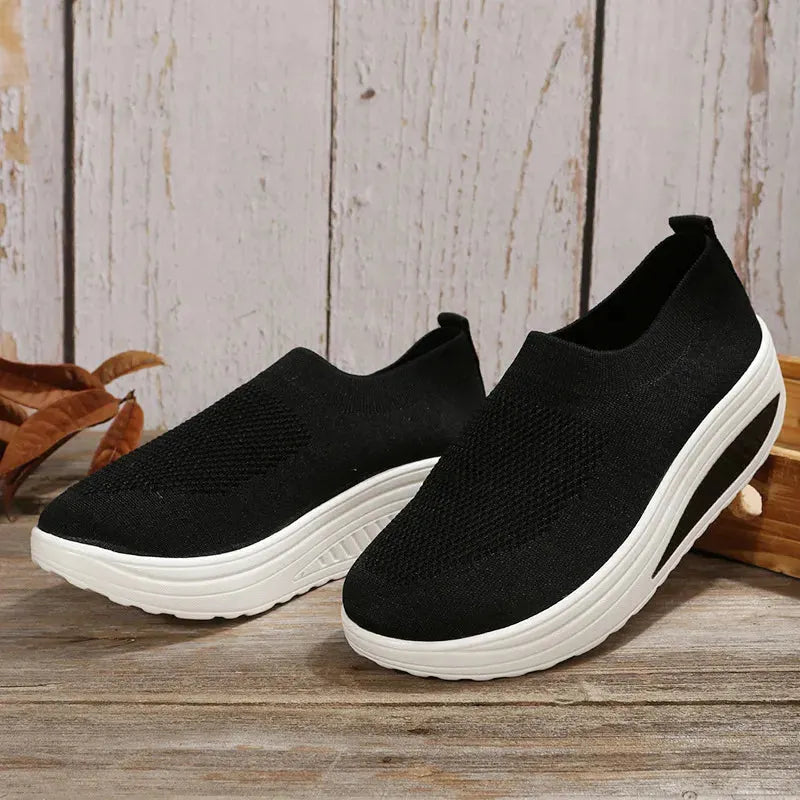 ELARA | Orthopedische Dames Slip-On Sneakers Met Luchtige Demping â€“ Licht, Steunend & Modern!