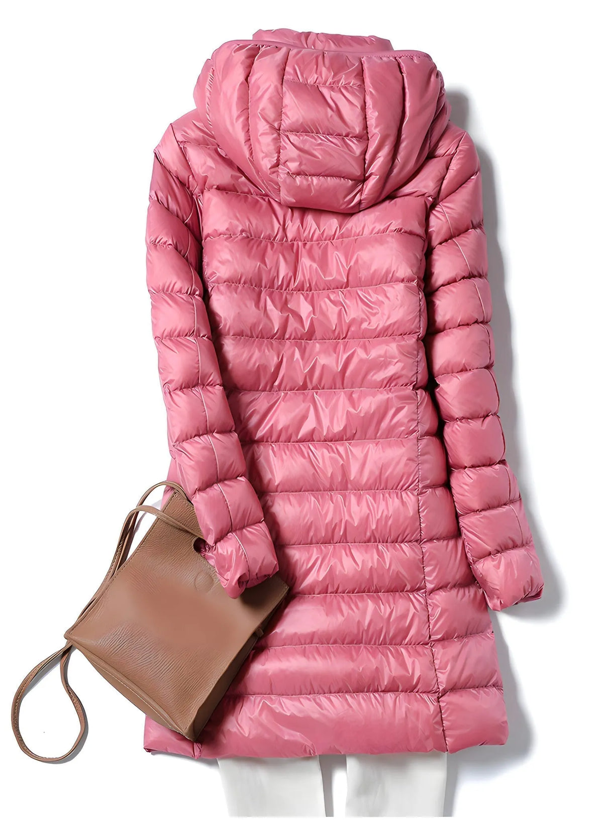 Lange Daunenjacke fÃ¼r Damen