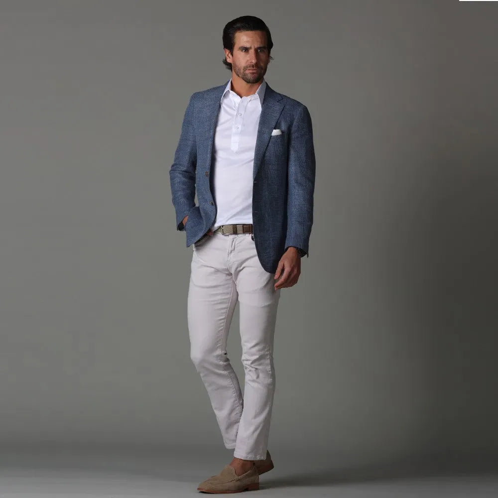 Kleid-Polo mit Steifem Kragen