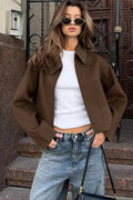 ARWEN | Boxy Fit Dames Tussen Jas Van Wol - Casual & Chic