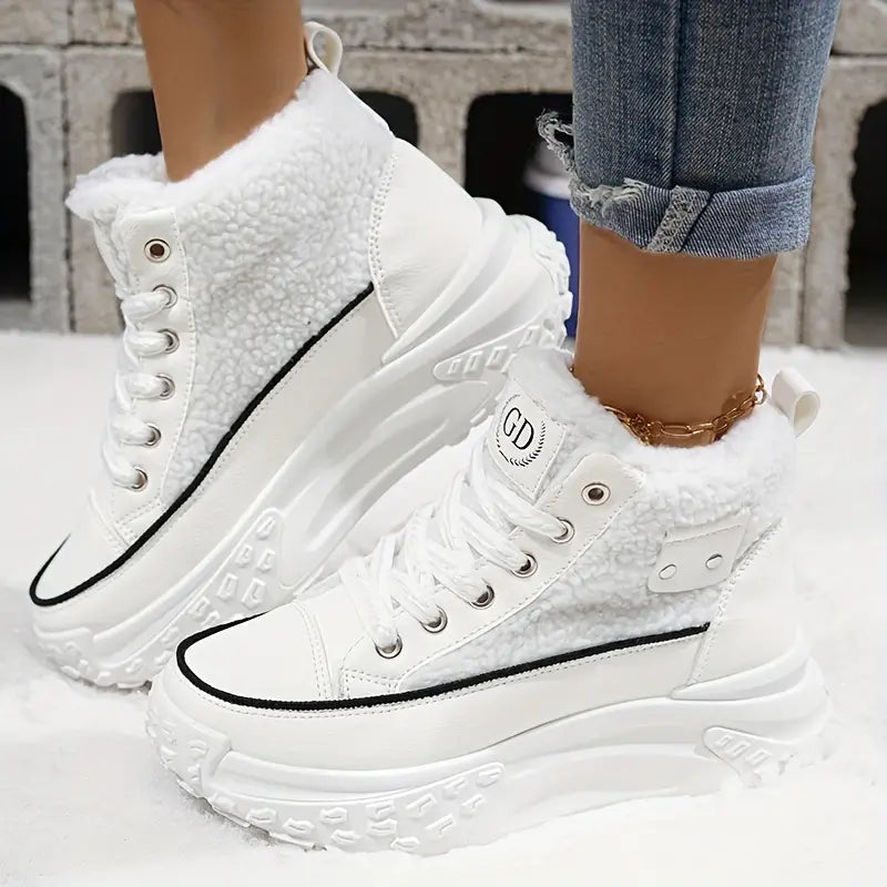 â€“ Wasserdichte PlÃ¼sch-Stiefeletten