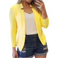 – Kleiner Damenblazer, schlichter Cardigan
