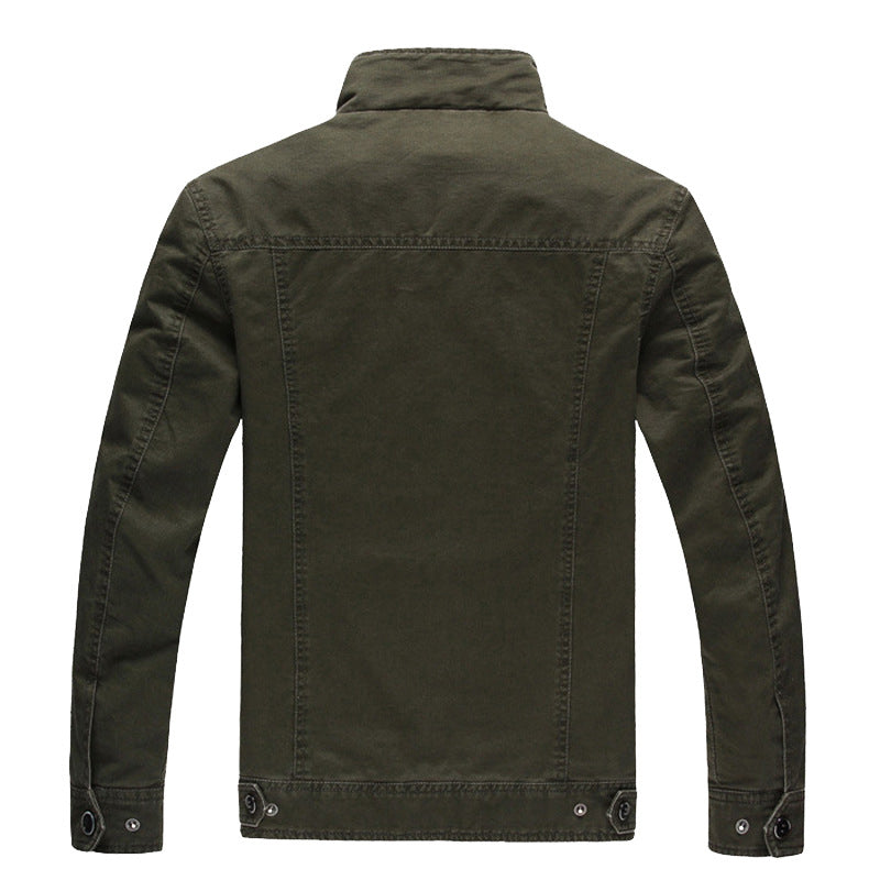 - Allwetter Jacke mit Stehkragen (Wind & Wasserdicht)