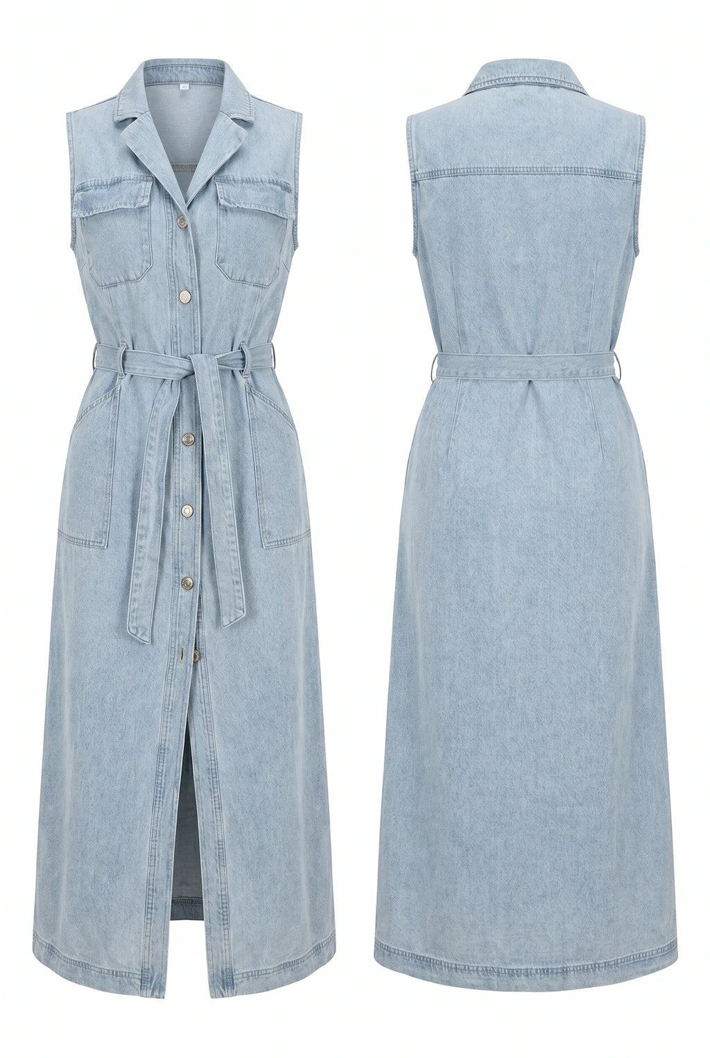 Robe longue en jean Lola